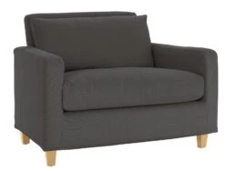 Habitat Chester Fabric Cuddle Chair - Light Feet - Charcoal -Home Sales Store 8847492 R Z002A