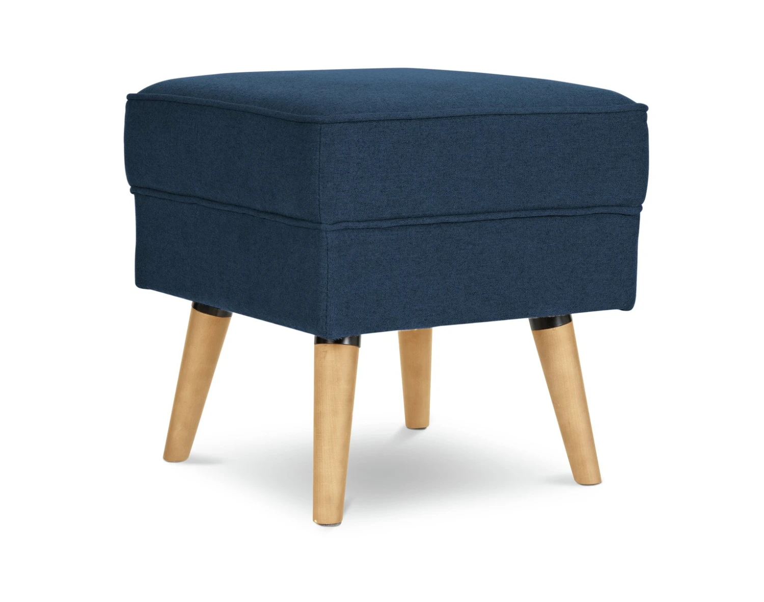 Habitat Callie Velvet Footstool - Petrol Blue 5 Habitat Callie Velvet Footstool - Petrol Blue - Image 3
