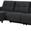 Habitat Ghost Left Hand Power Recliner Corner Sofa -Charcoal -Home Sales Store 8865663 R Z001A