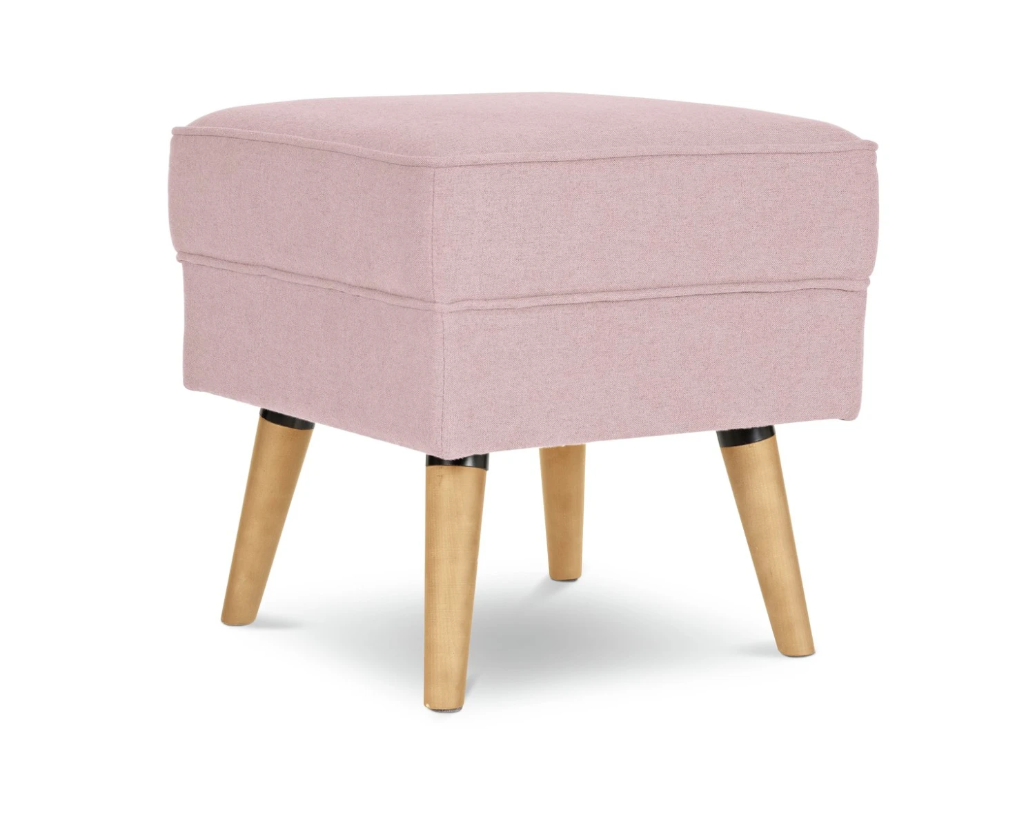 Habitat Callie Fabric Footstool - Blush Pink 3 Habitat Callie Fabric Footstool - Blush Pink