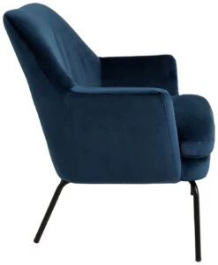 Habitat Celine Velvet Accent Chair - Blue -Home Sales Store 8874702 R Z002A