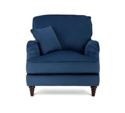 Habitat Matilda Velvet Armchair - Blue -Home Sales Store 8878595 R Z005A