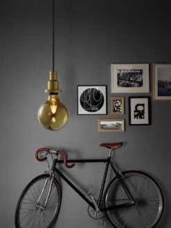 Osram 55W ES LED G125 Vintage Gold Globe Light Bulb -Home Sales Store 8880480 R Z003A