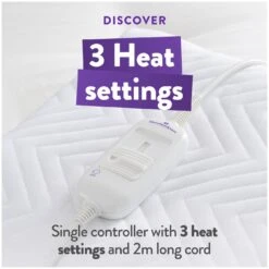 Slumberdown Warm And Cosy Electric Underblanket - Single -Home Sales Store 8888602 R Z004A