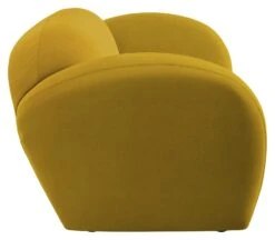 Habitat Layla Velvet 3 Seater Sofa - Yellow 14 Habitat Layla Velvet 3 Seater Sofa - Yellow -Home Sales Store 8889797 R Z004A