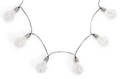 Habitat Neon Effect Bulb Solar String Lights -Home Sales Store 8894799 R Z002A