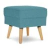 Habitat Callie Fabric Footstool - Teal -Home Sales Store 8905327 R Z001A