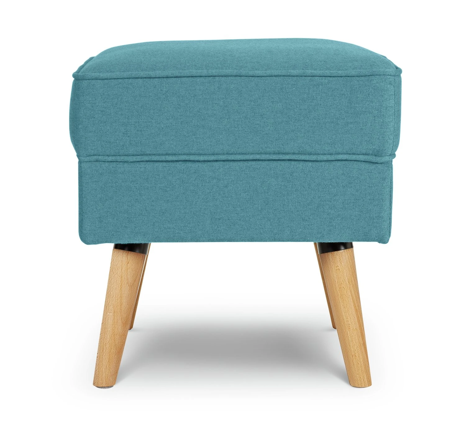 Habitat Callie Fabric Footstool - Teal 7 Habitat Callie Fabric Footstool - Teal - Image 5