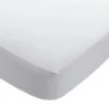 Habitat Stonewashed Plain White Flat Sheet - Single 1 Habitat Stonewashed Plain White Flat Sheet - Single -Home Sales Store 8912042 R Z001A