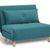 Habitat Roma Small Double Velvet Chairbed - Teal -Home Sales Store 8921758 R Z006A