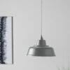 Habitat Core Metal Pendant Shade - Flint Grey -Home Sales Store 8938909 R Z001A
