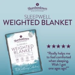 Slumberdown Wellbeing Weighted Adults Blanket - 7kg -Home Sales Store 8942919 R Z002A