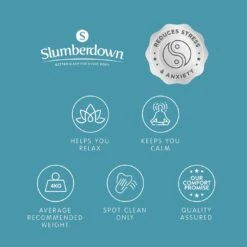 Slumberdown Wellbeing Kids Weighted Blanket - 4Kg -Home Sales Store 8942926 R Z009A