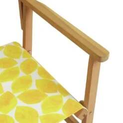 Habitat Folding Wooden Director Chair - Yellow -Home Sales Store 8945590 R Z003A