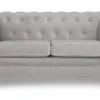 Habitat Chesterfield Velvet 2 Seater Sofa - Light Grey -Home Sales Store 8954914 R Z001A