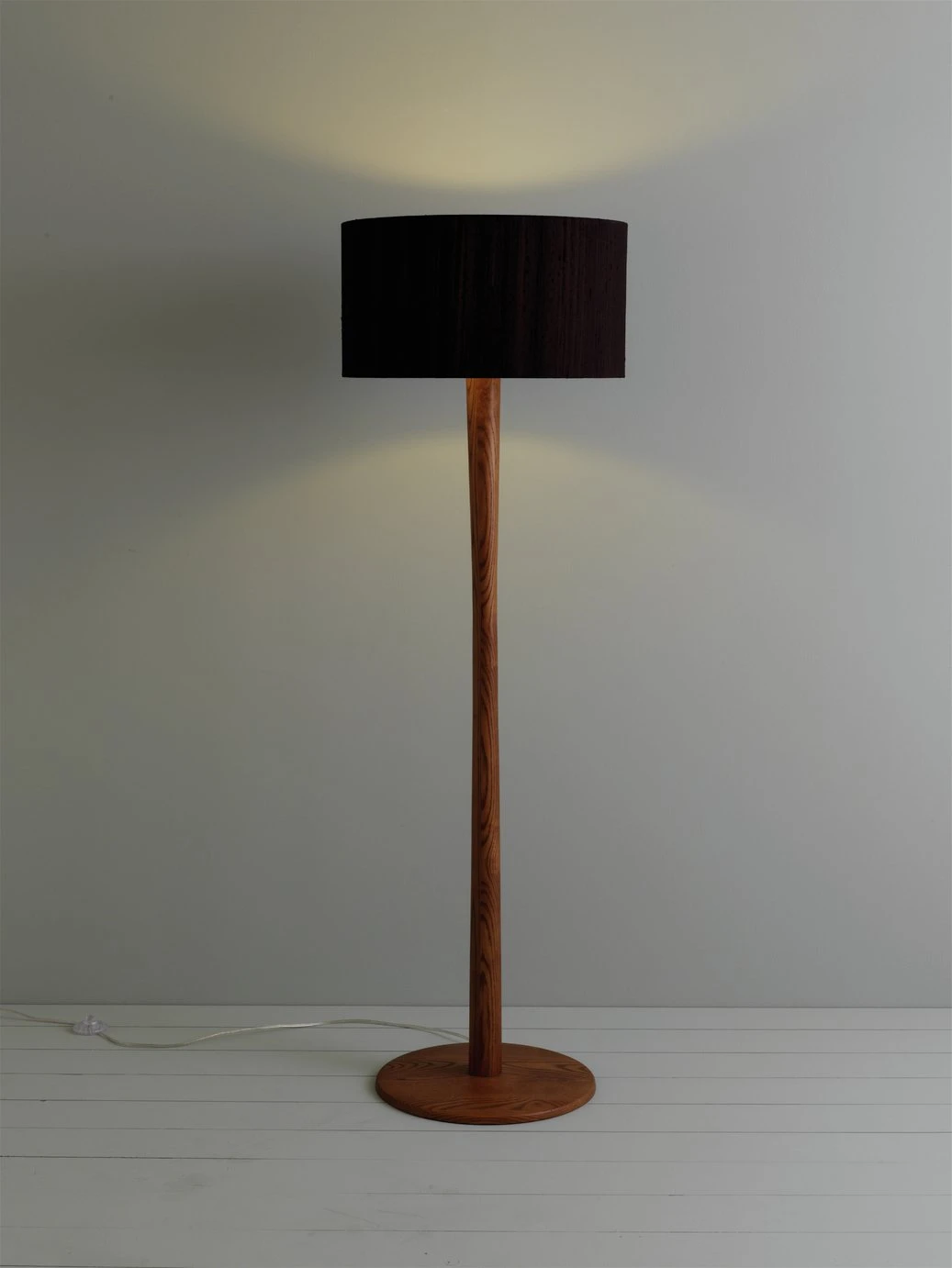 Habitat Pole Floor Lamp Base - Walnut 4 Habitat Pole Floor Lamp Base - Walnut - Image 2