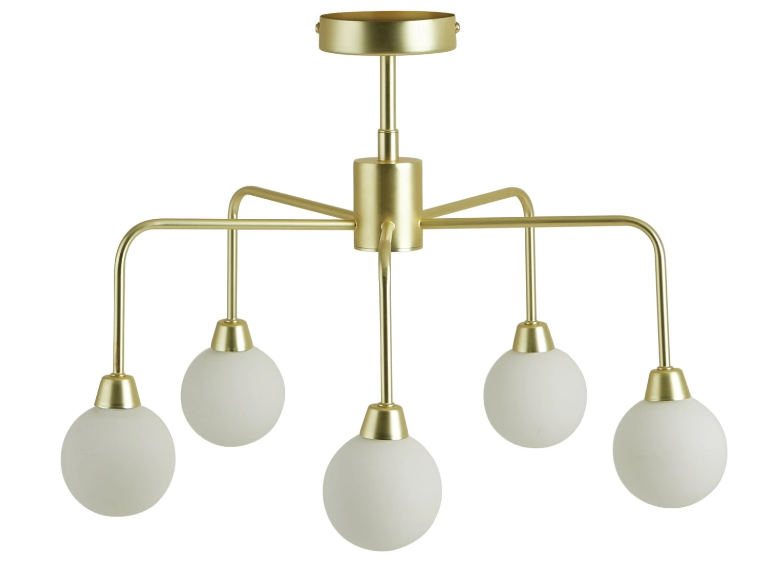 Habitat Boyd Flush Ceiling Light - Brass 4 Habitat Boyd Flush Ceiling Light - Brass - Image 2