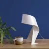 Habitat Ribbon Mini Metal Table Lamp - White -Home Sales Store 8989563 R Z001A