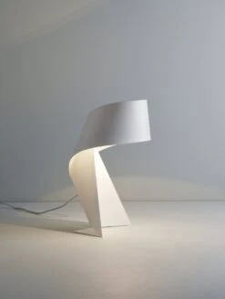 Habitat Ribbon Mini Metal Table Lamp - White -Home Sales Store 8989563 R Z002A