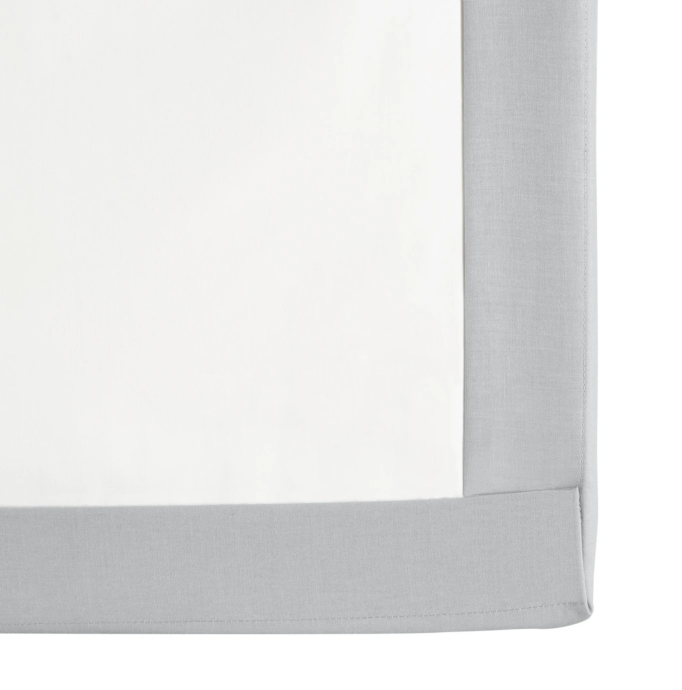 Habitat Cotton Rich Plain Dove Grey Flat Sheet - Single 4 Habitat Cotton Rich Plain Dove Grey Flat Sheet - Single - Image 2