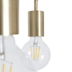 Habitat Rayner Steel 3 Light LED Flush Ceiling Light - Brass 12 Habitat Rayner Steel 3 Light LED Flush Ceiling Light - Brass -Home Sales Store 9048946 R Z002A