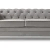 Habitat Chesterfield Velvet 3 Seater Sofa - Light Grey -Home Sales Store 9112913 R Z001A