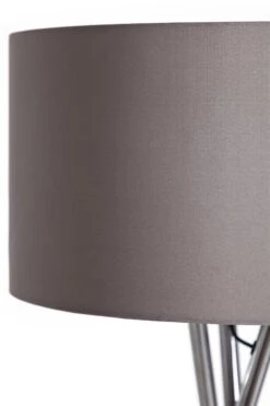 Habitat Tripod Floor Lamp - Grey And Chrome -Home Sales Store 9132742 R Z002A