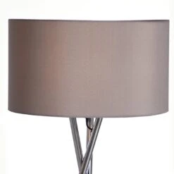 Habitat Tripod Floor Lamp - Grey And Chrome -Home Sales Store 9132742 R Z006A