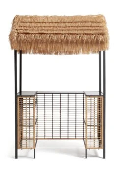 Habitat Beach Bar Gazebo With Stools - Natural -Home Sales Store 9139941 R Z002A