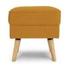 Habitat Callie Fabric Footstool - Mustard Yellow -Home Sales Store 9153374 R Z001A