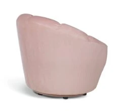 Habitat Ezra Velvet Swivel Chair - Blush Pink -Home Sales Store 9158472 R Z003A