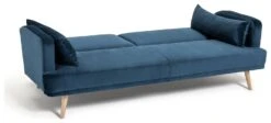 Habitat Andy 3 Seater Velvet Clic Clac Sofa Bed - Blue -Home Sales Store 9160659 R Z003A