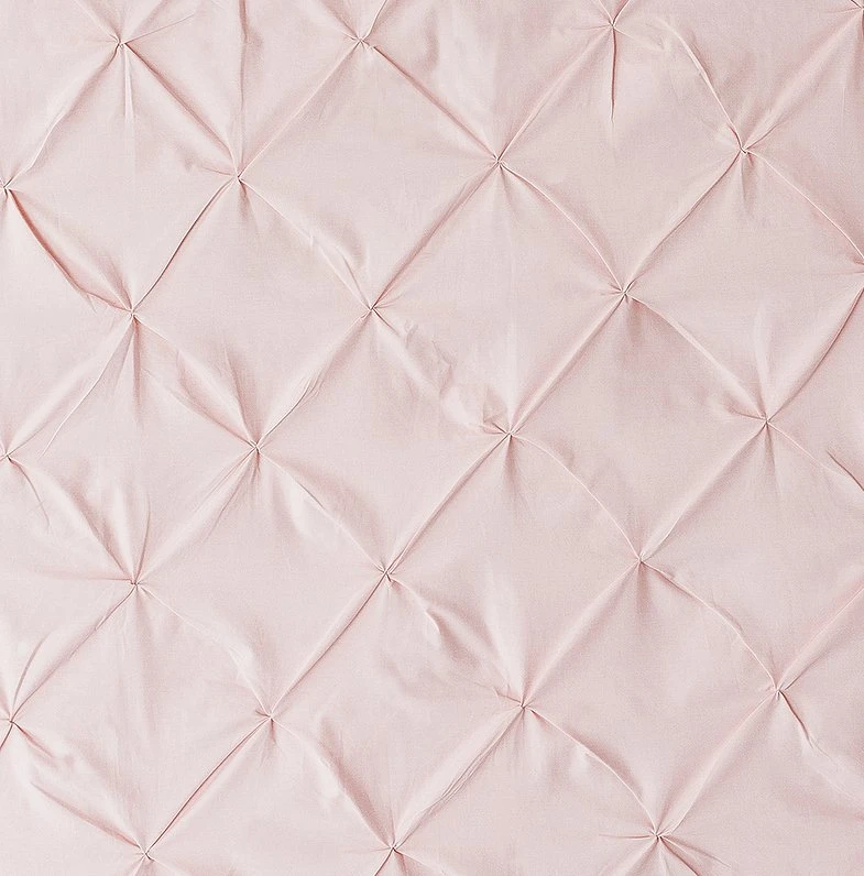 Habitat Hadley Pintuck Blush Pink Bedding Set - Double 4 Habitat Hadley Pintuck Blush Pink Bedding Set - Double - Image 2