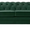 Habitat Chesterfield Velvet 3 Seater Sofa - Green -Home Sales Store 9161878 R Z001A