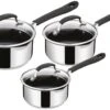 Tefal Jamie Oliver 3 Piece Non Stick Saucepan Set 2 Tefal Jamie Oliver 3 Piece Non Stick Saucepan Set -Home Sales Store 9164459 R Z001A