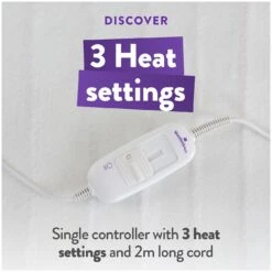 Slumberdown Essentials Electric Underblanket - Small Double -Home Sales Store 9169131 R Z003A