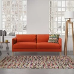 Habitat Hyde 3 Seater Leather Sofa Bed - Tan -Home Sales Store 9185005 R Z001C