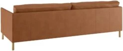 Habitat Hyde 3 Seater Leather Sofa Bed - Tan -Home Sales Store 9185005 R Z005A