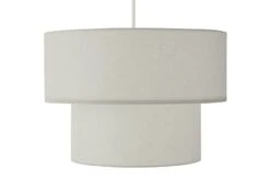 Habitat 2 Tier Linen Mix Shade - Grey 7 Habitat 2 Tier Linen Mix Shade - Grey -Home Sales Store 9197691 R Z002A