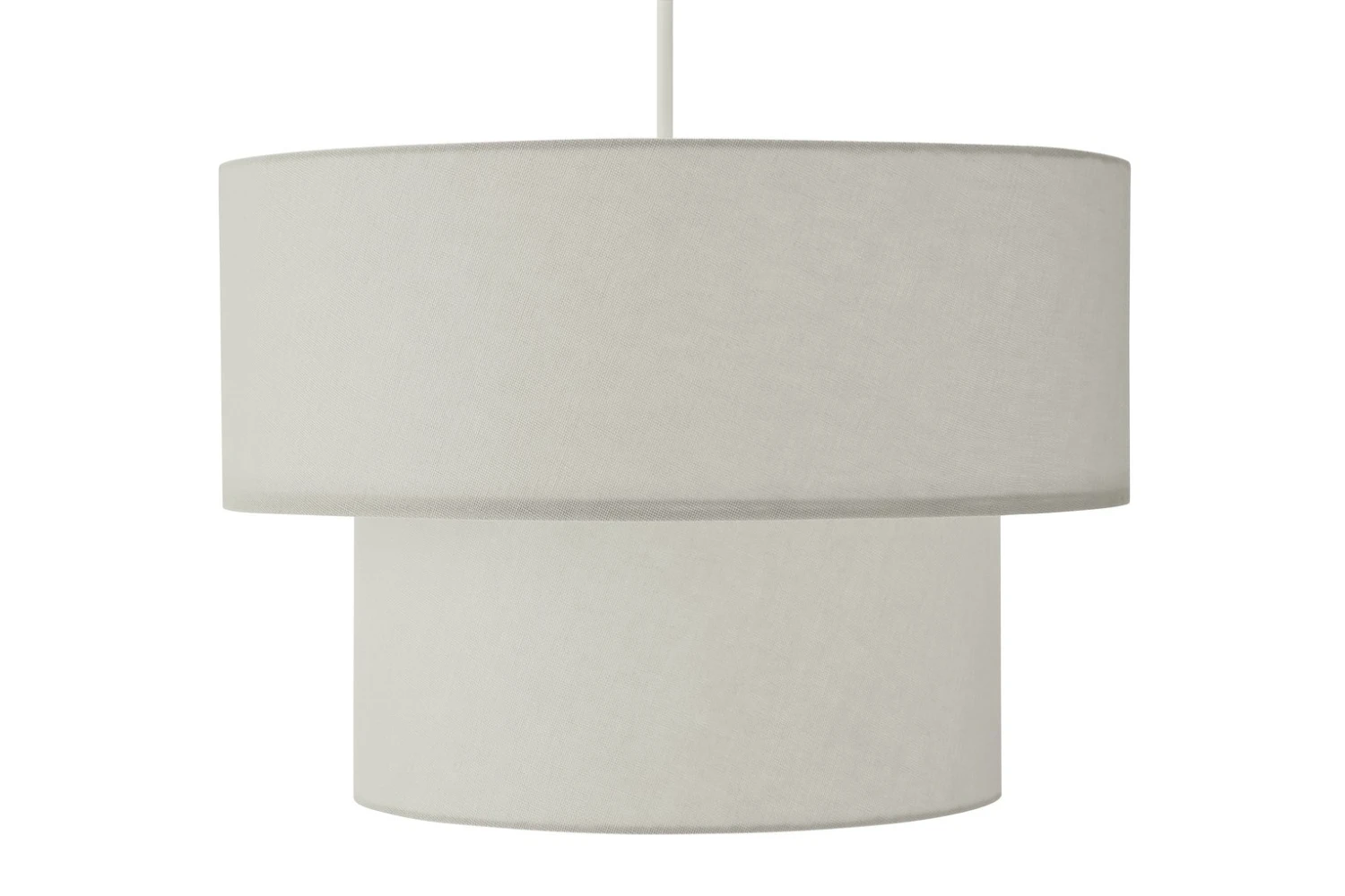 Habitat 2 Tier Linen Mix Shade - Grey 4 Habitat 2 Tier Linen Mix Shade - Grey - Image 2