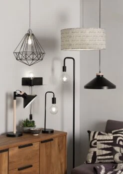 Habitat Kanso Wire Pendant Shade - Black -Home Sales Store 9199462 R Z002C