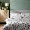 Habitat Cotton Dot Penny White & Black Bedding Set - Single 1 Habitat Cotton Dot Penny White & Black Bedding Set - Single -Home Sales Store 9199747 R Z001A