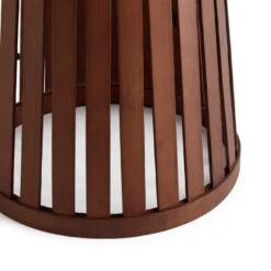 Habitat Achille Bamboo Table Lamp - Walnut & White -Home Sales Store 9202414 R Z003A