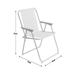 Habitat Folding Metal Garden Chair - Orange -Home Sales Store 9212019 R E001