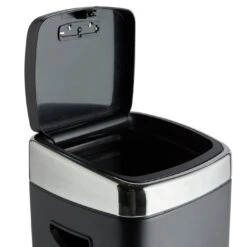 Habitat 30 Liter Square Touch Top - Black -Home Sales Store 9212600 R Z003A