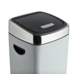 Habitat 30 Litre Square Touch Top Bin - Gunmetal 11 Habitat 30 Litre Square Touch Top Bin - Gunmetal -Home Sales Store 9212662 R Z004A
