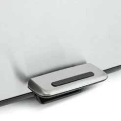 Habitat 30 Litre Modern Rectangular Bin - Silver -Home Sales Store 9212693 R Z003A