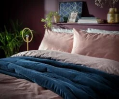 Habitat Studio Ribbed Throw - Navy Blue -Home Sales Store 9244001 R Z001C