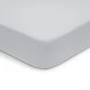 Habitat Washed Plain White Fitted Sheet - Single -Home Sales Store 9245763 R Z001A