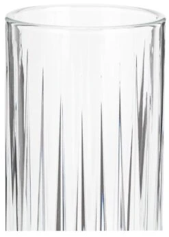 Habitat Pressed Set Of 4 Hi Ball Glasses -Home Sales Store 9298813 R Z004A